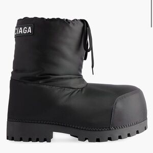 Balenciaga Black Men's snow Boots
